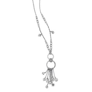 Lia Sophia  Retired Necklace "Lovely Day" Silver chain